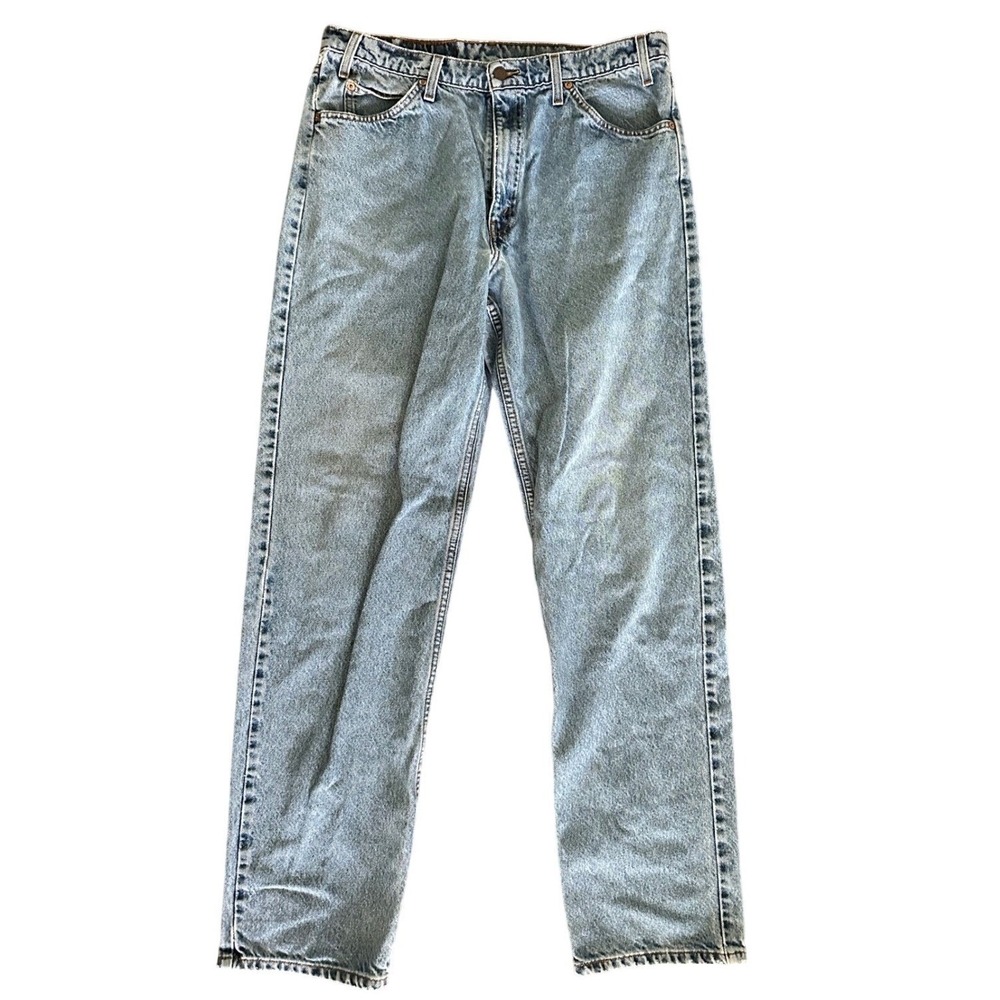 Vintage 90s Levi's 550 Orange Tab Relaxed Fit Jeans Dec 1997 36x34